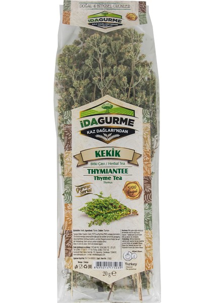 Ida Gurme Kekik Çayı Poşet 20 gr