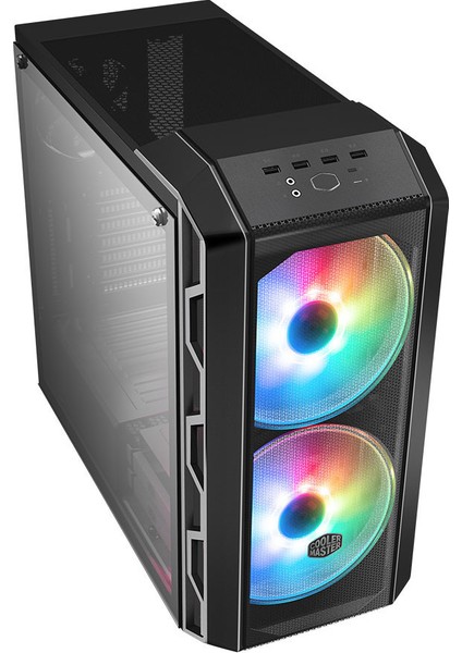 Cooler Master MasterCase H500 ARGB 750W 80+ Bronze Tempered Glass USB 3.2 ATX Mid Tower Bilgisayar Kasası MCM-H500-IGNB75-S03