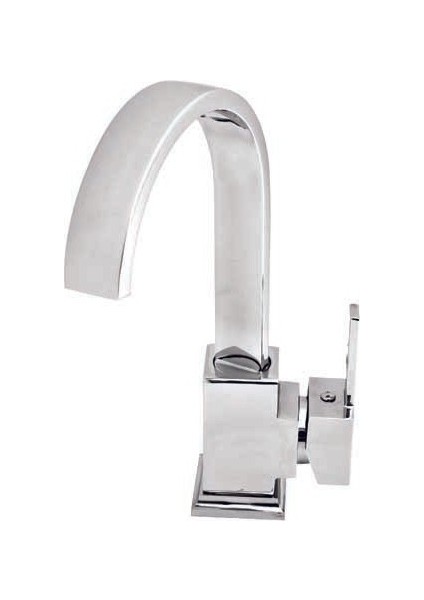 Kare Kuğu Mix Aç Kapa Lavabo Bataryası