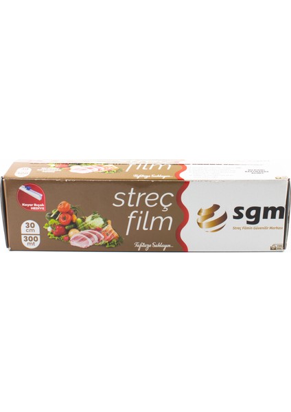 Sgm Ambalaj Gıda Streç Film 30 cm x 300 Metre