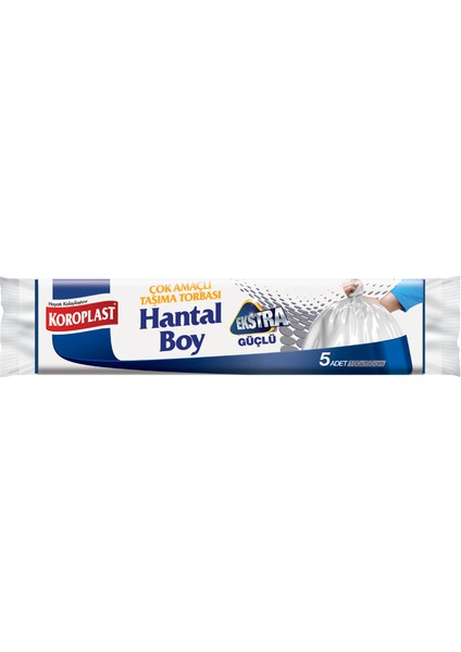 Ekstra Güçlü Hantal Boy 5 Adet Çok Amaçlı Taşıma Torbası