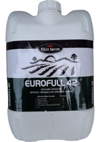 Cegel Ziraat 20 Litre - Ekin Tarım Eurofull 42 Organik Sıvı Gübre