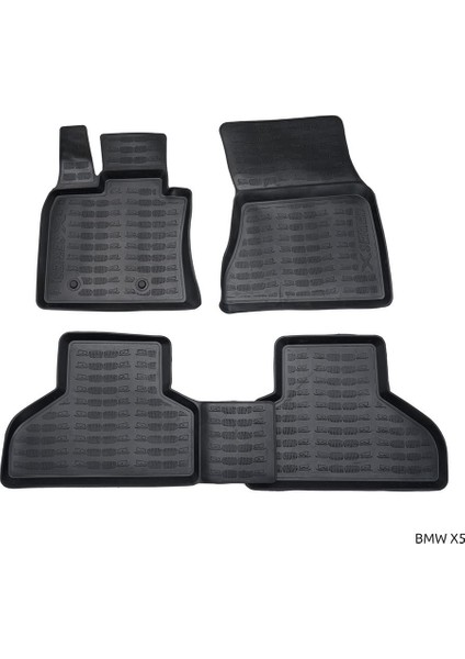 Bmw Aksesuar X5 2013-2018 3D X-Mat Havuzlu Paspas