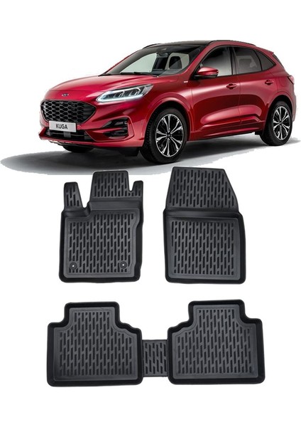 Ford Aksesuar Kuga 2012-2019 3D X-Mat Havuzlu Paspas fiyatları