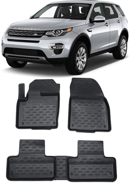 Land Rover Aksesuar Discovery 2004-2016 3D X-Mat Havuzlu Paspas
