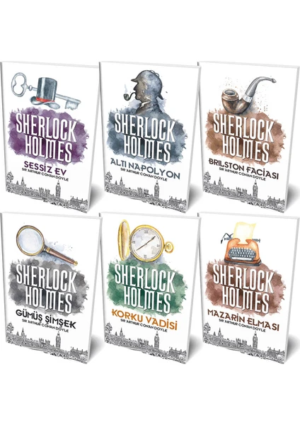 Halk Kitabevi Sherlock Holmes 6 Kitap