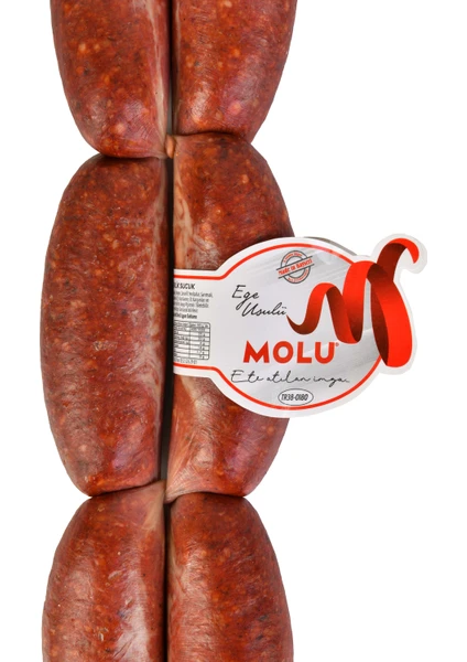 Molu Et  Ege Usulü Evlik Parmak Sucuk Acılı 500 gr