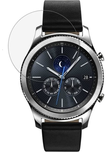 Samsung Gear S3 Classic Mat Gerçek Kırılmayan Nano Ekran Koruyucu 2 Adet
