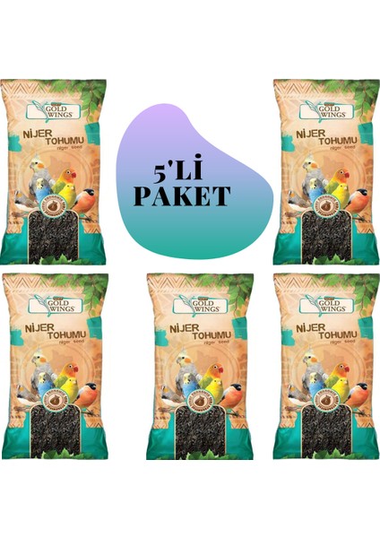 Nijer Tohumu 250 gr * 5 Adet