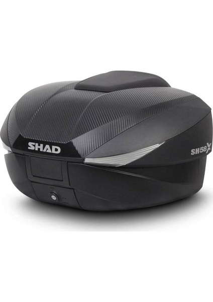 SH58X Expandable Top Case Carbon