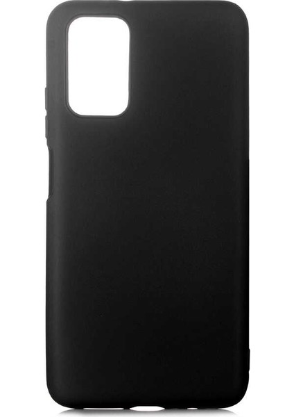 Xiaomi Redmi 9t Kılıf Mat Premium Silikon Kılıf Siyah