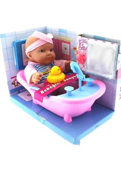Mega Oyuncak Baby Gadi Bebeğim Banyoda