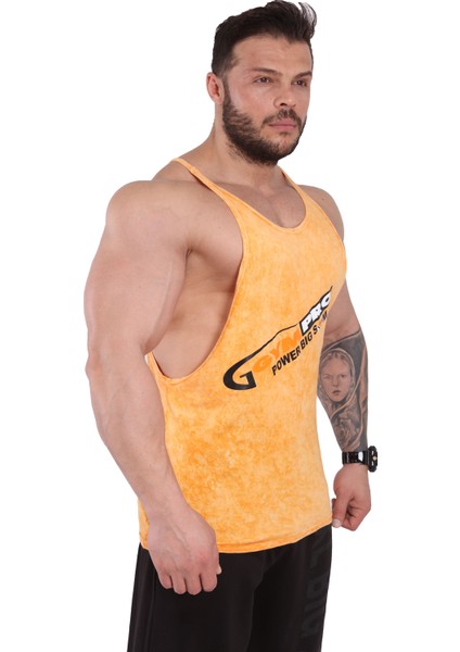 Yıkamalı Sporcu Atlet Ince Tank Top Big Sam 2241