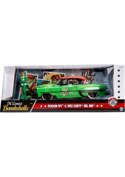 Jada 1:24 Dc Comics Bombshells 1953 Chevy 3255009