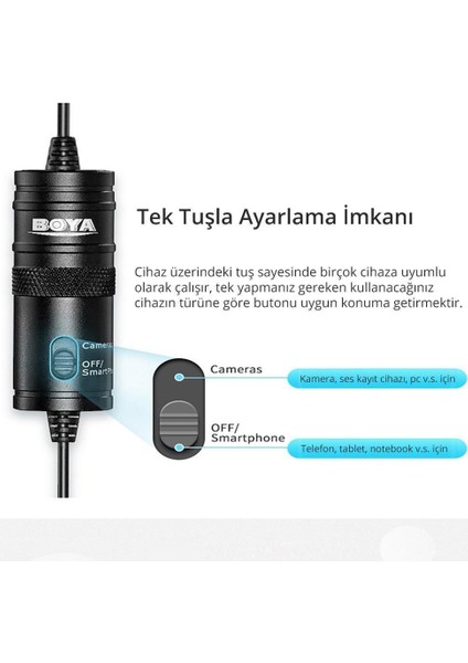 By-M1 Dslr ve Kamera Için Yaka Mikrofonu fiyatları