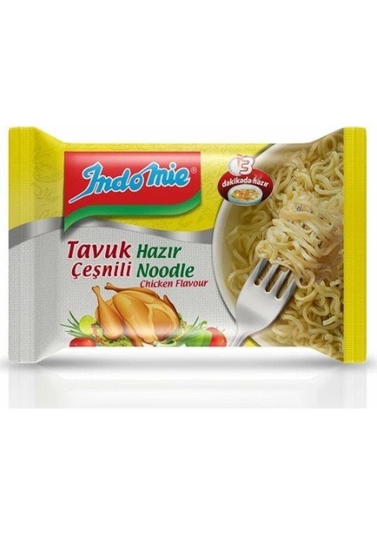 Tavuk Çeşnili Noodle 70 gr x 40