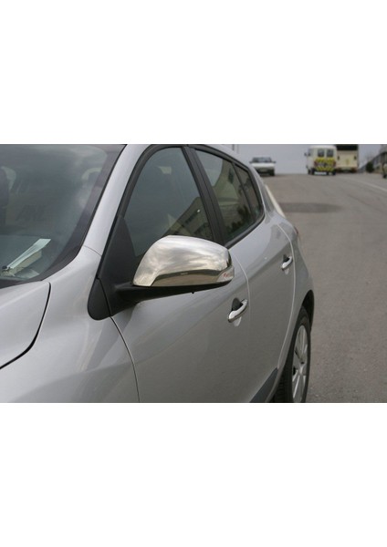 Renault Megane 3 Krom Ayna Kapağı 2 Prç. P.çelik 2010-2015