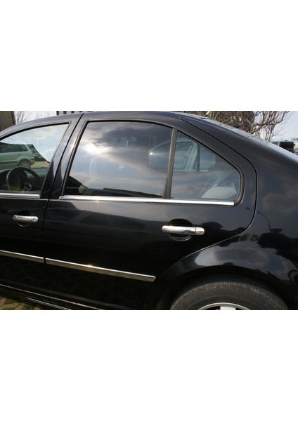 Vw Bora Krom Cam Çıtası 4 Parça 1998-2004 Arası