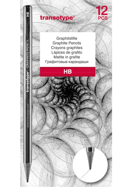 Hb Dereceli Grafiti Çizim Kalemi 12'li