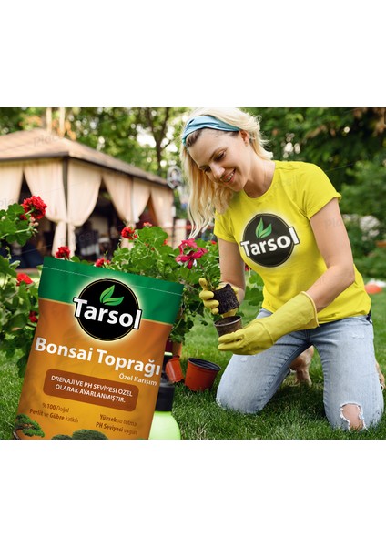 Tarsol Torf Bonsai Toprağı Özel Formül 10 Lt