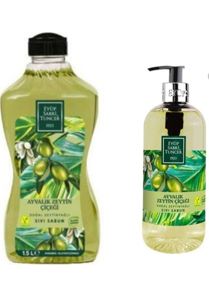 Ayvalık Zeytin Çiçeği Sıvı Sabun 1500 + 500 ml