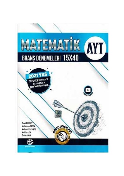 AYT Matematik 15 x 40 Branş Denemeleri - Muharrem Ersen