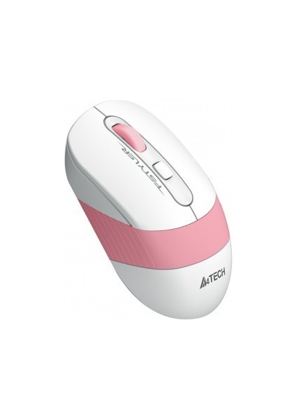 FG10 Nano Alıcı Kablosuz Optik 2000DPI Enerji Korumalı Mouse - Beyaz/Pembe