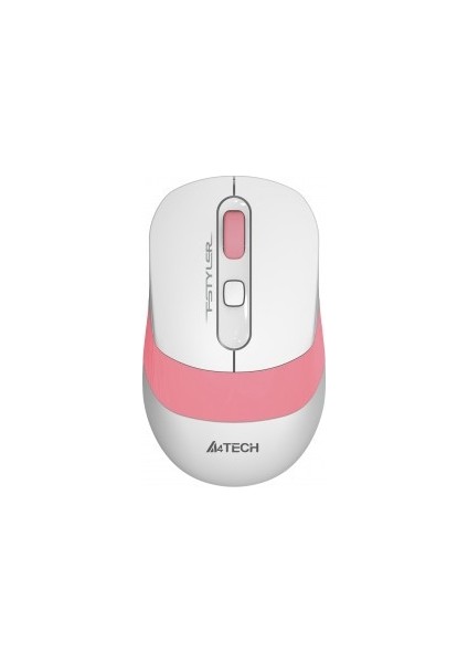 FG10 Nano Alıcı Kablosuz Optik 2000DPI Enerji Korumalı Mouse - Beyaz/Pembe