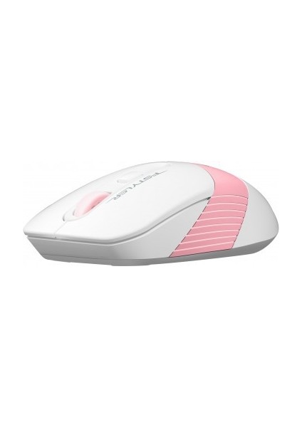 FG10 Nano Alıcı Kablosuz Optik 2000DPI Enerji Korumalı Mouse - Beyaz/Pembe