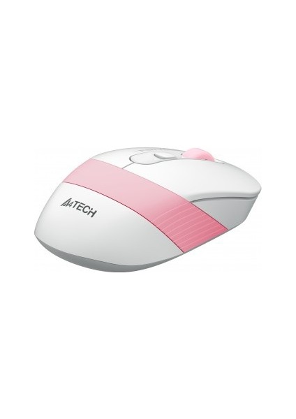 FG10 Nano Alıcı Kablosuz Optik 2000DPI Enerji Korumalı Mouse - Beyaz/Pembe