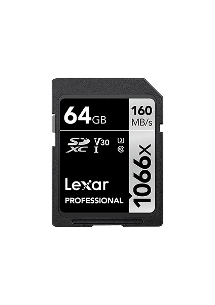 64GB 1066X Sd Hafıza Kartı Uhs-I C10 V30 4K (160MB/S)