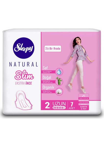 Slim Uzun Kadın Pedi 7 Adet fiyatları