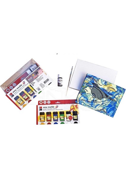 Ebru Seti Kolay Ebru Hobi Set Kitresiz Ebru Seti Phs-18