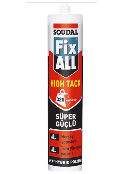 Fix All Korniş Yapıştırıcı Montaj Silikonu Gri 290 ml
