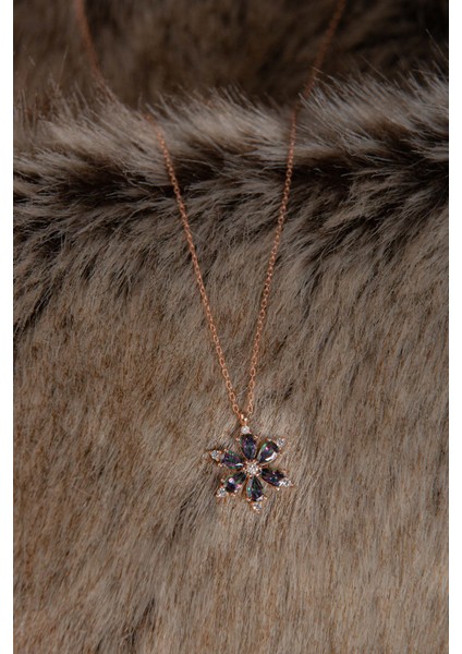 Rose Altın Kaplama Kelebek Kadın Gümüş Kolye 925 Ayar fırsatları