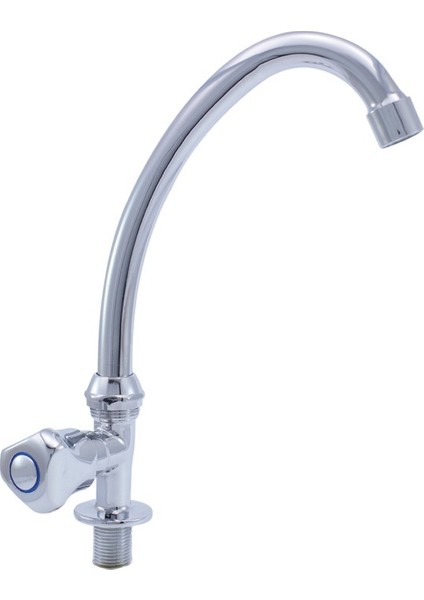 Alfa Tek Girişli Tezgah Üstü Lavabo Bataryası