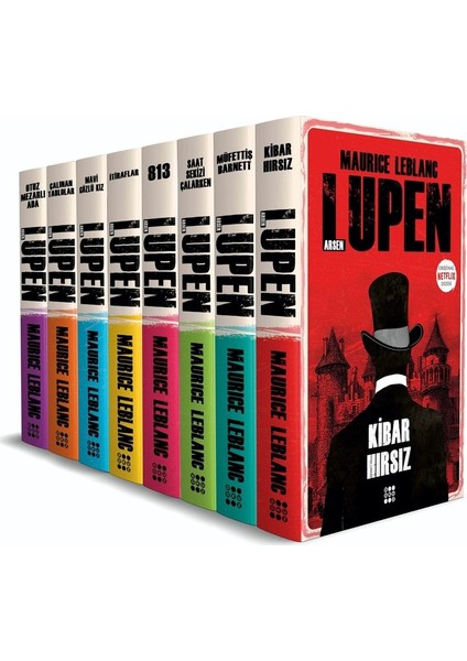 Arsen Lupen (8 Kitap Takım) - Maurice Leblanc