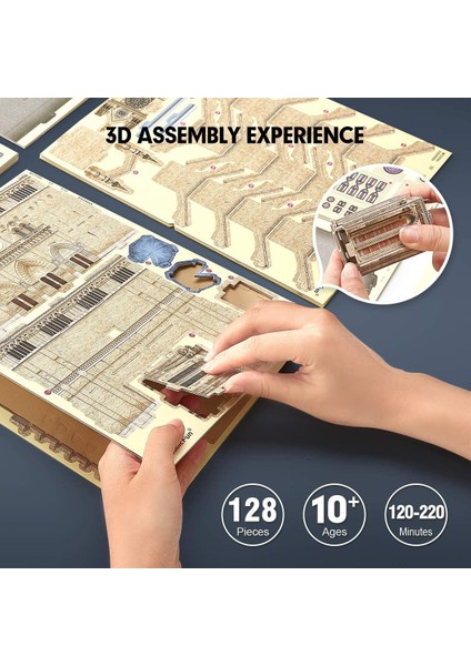 National Geographic Serisi Notre Dame De Paris 3D Puzzl