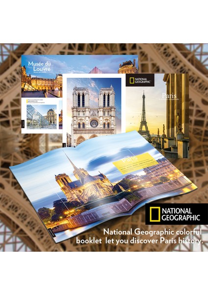 National Geographic Serisi Notre Dame De Paris 3D Puzzl