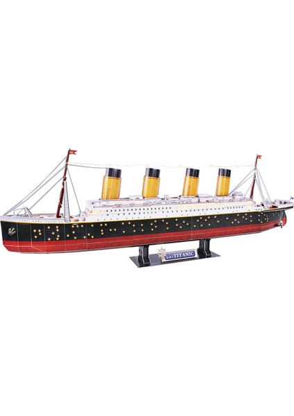 Cubic Fun Titanic LED Işıklı 3D Puzzle