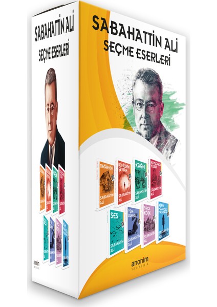 Sabahattin Ali Seçme Eserleri (8 Kitap) Kutulu