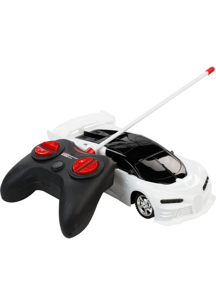 Şarjlı Uzaktan Kumandalı Araba 3+ Yaş Beyaz