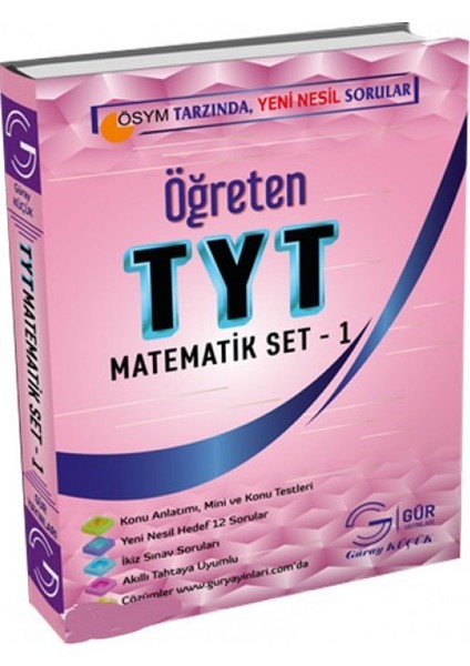 YKS - TYT Öğreten Matematik Set 1