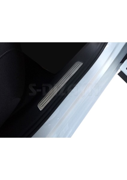 VW Passat B8 Krom İç Kapı Eşiği 4 Parça 2015 Üzeri S-Dizayn indirimleri