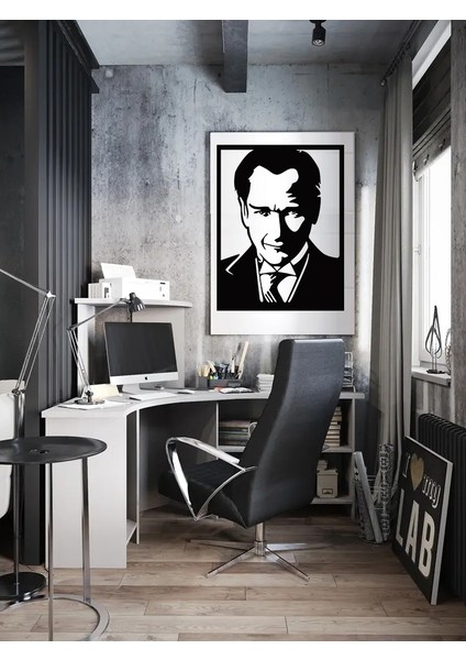 Mustafa Kemal Atatürk Ahşap Mdf Tablo fırsatları