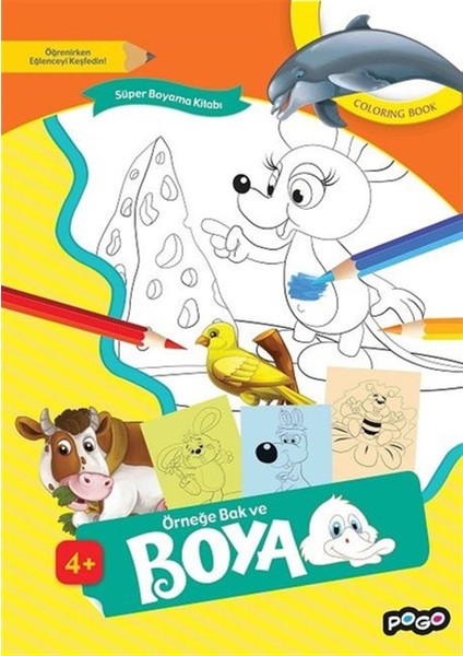 Örneğe Bak ve Boya - Sarı