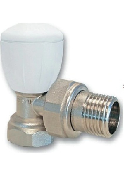 1/2 Yeni Köşe Radyatör Vanası