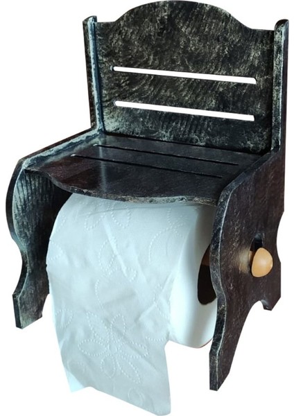 Ahşap Bambu Mermer Desenli Wc Kağıtlık Wc Kağıtlığı