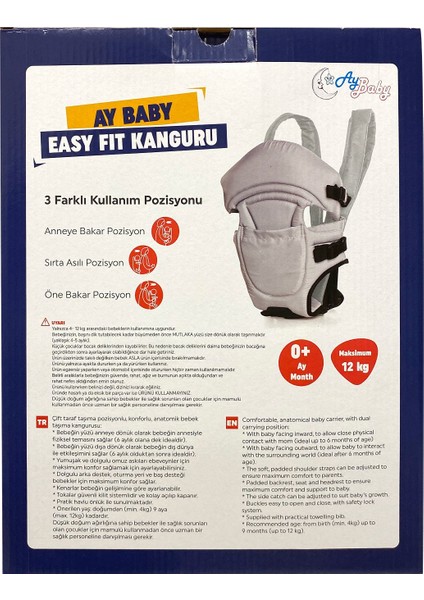 Aybaby Easy Fit Kanguru 0-12 kg