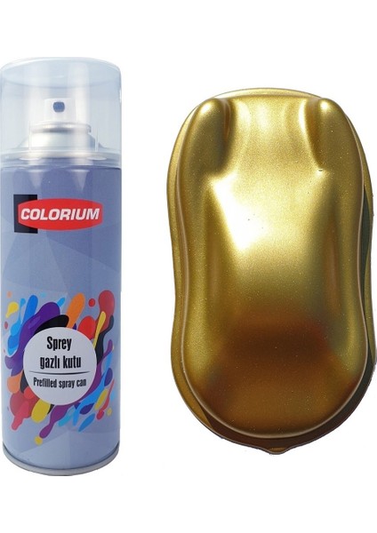 Plasti Dip 400 ml Sökülebilir Kauçuk Gold Altın Sprey Boya Plastidip